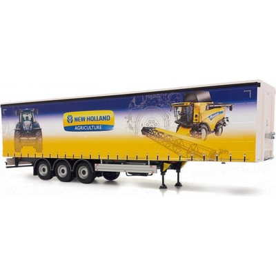 MarGe Models Plachtový návěs Pacton New Holland 1:32