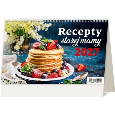 Helma Stolový riadkový 22,6x13,9 cm Recepty starej mamy 2027