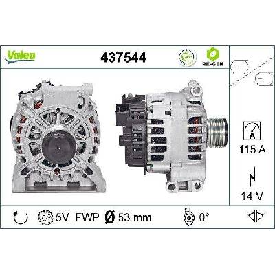 Alternátor VALEO 437544