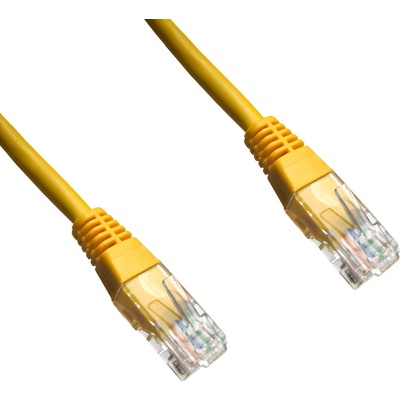 Datacom 1515 Patch UTP CAT5E, 1m, žlutý