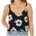 Rip Curl Дамски топ Rip Curl Women's Party Pack Cami Top - Black / Off White - размер XL (916-5864-0116)