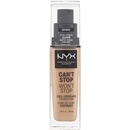 NYX Professional make-up Can't Stop Won't Stop vysoko krycí make-up 07 Natural 30 ml