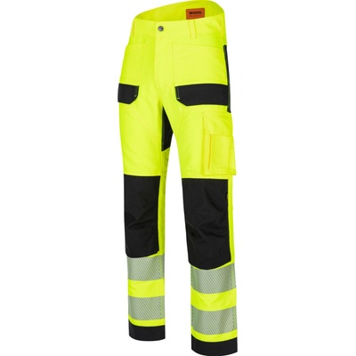 Bennon nohavice BNN EREBOS Trousers class 2 HI VIS do pasu čierna žltá