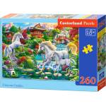 Castorland Пъзел Castorland от 260 части - Градината на еднорозите (В-27590-1) - ozone