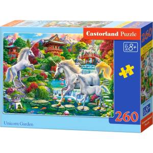 Castorland Пъзел Castorland от 260 части - Градината на еднорозите (В-27590-1) - ozone