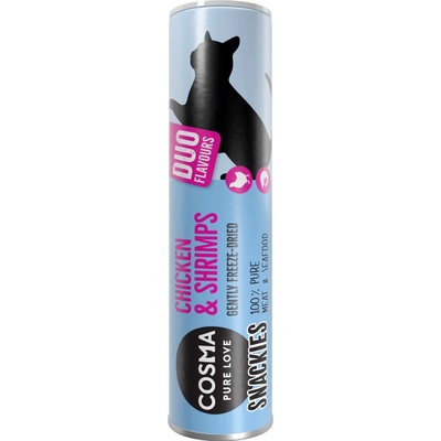 Cosma snackies DUo kuracie prsia & krevety 5 x 23 g