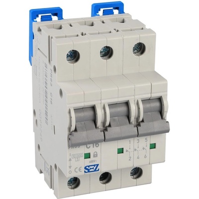 SEZ Krompachy Istič PR63 C 16 A, 10 kA, 400 V, 16 A PR63 C 16A