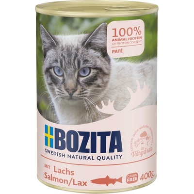 Bozita Cat paté s lososem 400 g – Zboží Mobilmania