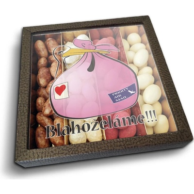 Sablio Mandle v čokoláde Blahoželáme!!! 4x 80 g