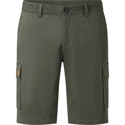 Pánske cargo šortky Premium olivová 100391197
