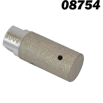 UNI Диамантен пръст 25 мм диаметър, М14 захват, 49 мм работна дължина, за мрамор, гранитогрес, порцелан, керамика (uni-08754)