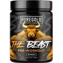 PureGold The Beast Pre-workout Příchuť Mango 0,3 kg