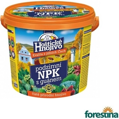 Forestina Hoštické podzimní NPK s guánem kbelík 4,5 kg