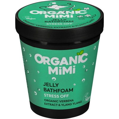 ORGANIC MIMI Stress Off Verbena & Ylang Ylang gélová pena do kúpeľa 200 ml