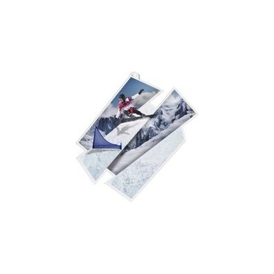 Poháry Bauer Akrylátová medaile MDAZ0011M52 Snowboard