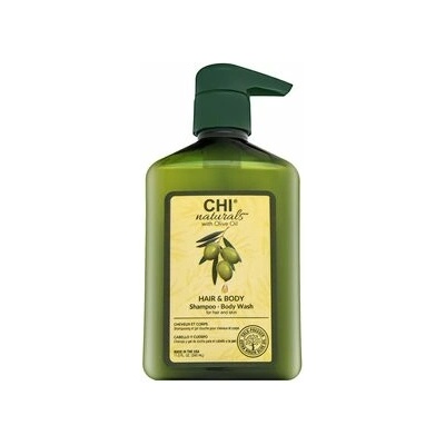 Chi Naturals with Olive Oil Hair & Body Shampoo 340 ml