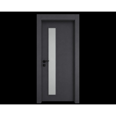 EUROSTILL Интериорна врата с каса EUROSTILL MILANO Advanced PW 78x205 cm Антрацит (DMPW20578UG150/S)