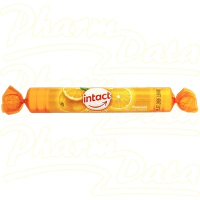 Intact hroznový cukr s vitamínem C pomeranč 40 g
