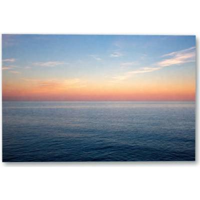 Plakát – Mořský horizont v pastelových barvách 135 × 90 cm Bez rámu Ne Bez rámu