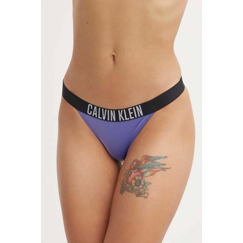 Calvin Klein Долнище на бански тип бразилиана Calvin Klein в синьо KW0KW02611 (KW0KW02611)