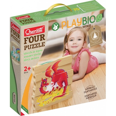 Quercetti Four Puzzle Fantastická zvieratá 80710