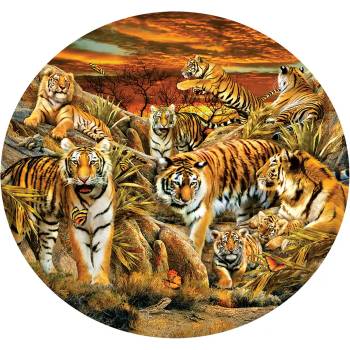 Image 1 of SunsOut - Puzzle Lori Schory - Tigers Galore - 500 piese