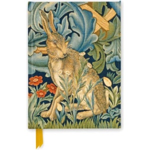 Flame Tree Publishing V&A: William Morris: Hare from The Forest Tapestry (Foiled Journal)