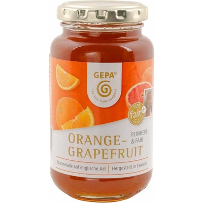 Gepa Fairtrade Marmeláda pomeranč grapefruit 340 g