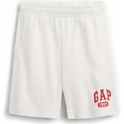 GAP 887251-02 Dětské kraťasy s logem Bílá