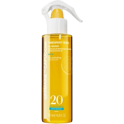 Germaine de Capuccini Timexpert Sun Слънцезащитно олио за активиране на тена, SPF20, 200 ml