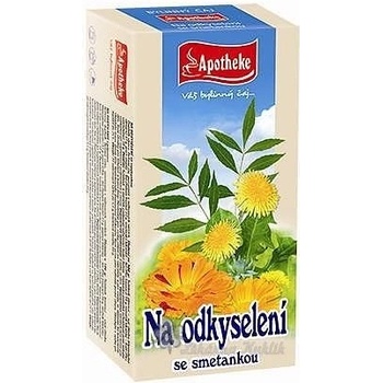 Apotheke Na odkyselení se smetankou 20 x 1,5 g