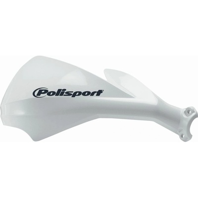 Chrániče páček POLISPORT SHARP 8304000111 s univerzální montážní sadou bílá (Barva: bílá) 8304000111