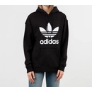 adidas Trefoil hoodie Black White