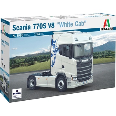 Italeri Scania 770 S V8 White Cab 1:24