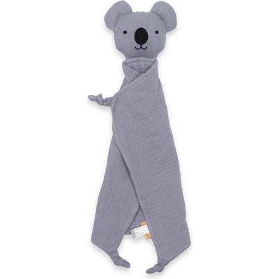 mušelínový usínáčik koala New Baby, sivý