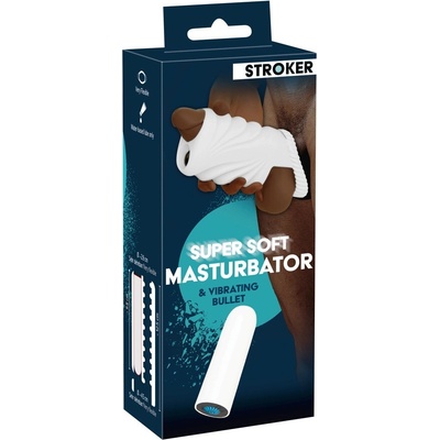 Stroker Super Soft Masturbator & Vibrating Bullet