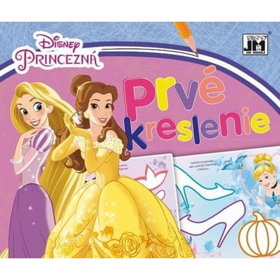 Omaľovánka JM Prvé kreslenie Princezná