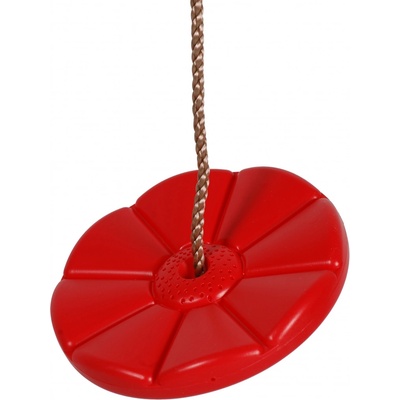 BPP okrúhla hojdačka kvet Flower swing červený