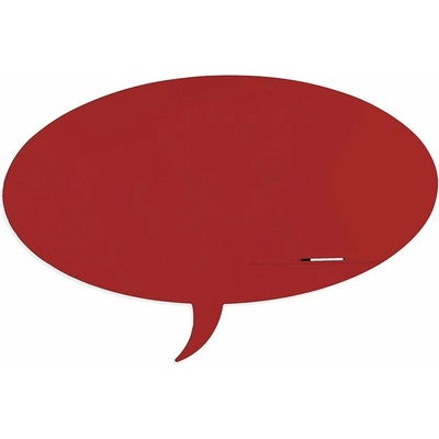 ROCADA Skin Shape Talk 6440-3002 tvar bubliny, 115 x 75 cm karmínová 3002