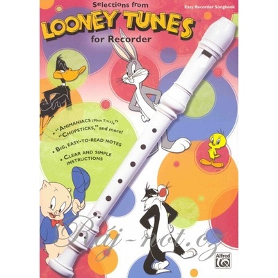 LOONEY TUNES for recorder melódia z animovaných filmov v jednoduchej úprave pre zobcovú flautu