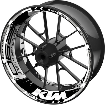 jednodílné polepy na kola KTM 1290 ADVENTURE
