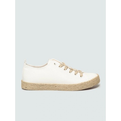 Dámske tenisky Big Star TT274097 na slamke Biele
