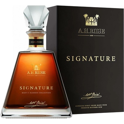 A.H. Riise Signature Master Blender Collection Spirit Drink 43,9% 0,7 l (kazeta)