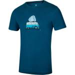 Ocun Мъжка тениска Ocun Classic T Bus-Stone T-shirt - Blue Ink - размер M (216-3716-0212)