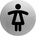 Piktogram WC dámy