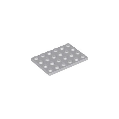 Lego 3032 Light Bluish Gray Plate 4 x 6