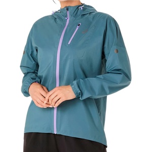 Asics Дамско яке за бягане Asics Women's Fujitrail Elite Waterproof Jacket Running jacket - Ironclad - размер XS (128-0574-0211)