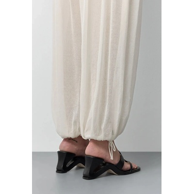 Miista чехли обувки с нисък ток дамски кожени Samia (MI.5696)