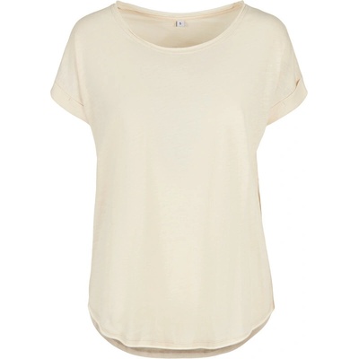 Build your Brand Tričko BY 036 slubové krátký rukáv dámské COT-560036ah300 Shadow tmavá