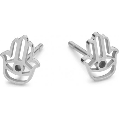 CO88 ocelové náušnice hamsa C88CE-70337